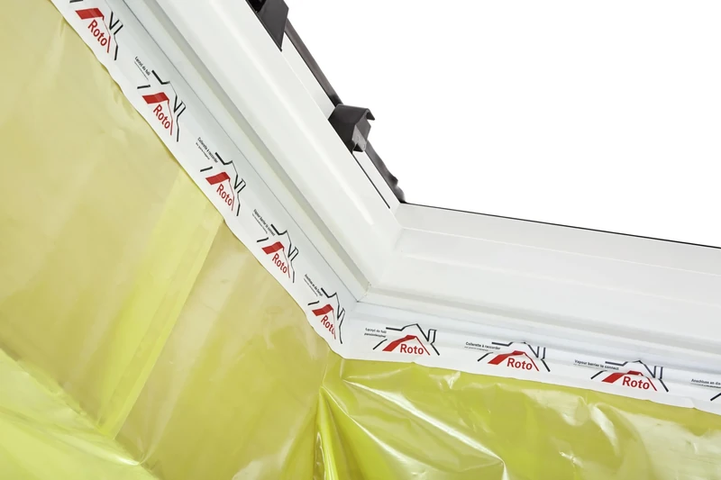 Roto Original EZB connection apron inside ASI, connection apron roof window from the Designo Rx series for reliable protection against moisture and weather influences, size 054/xxx
