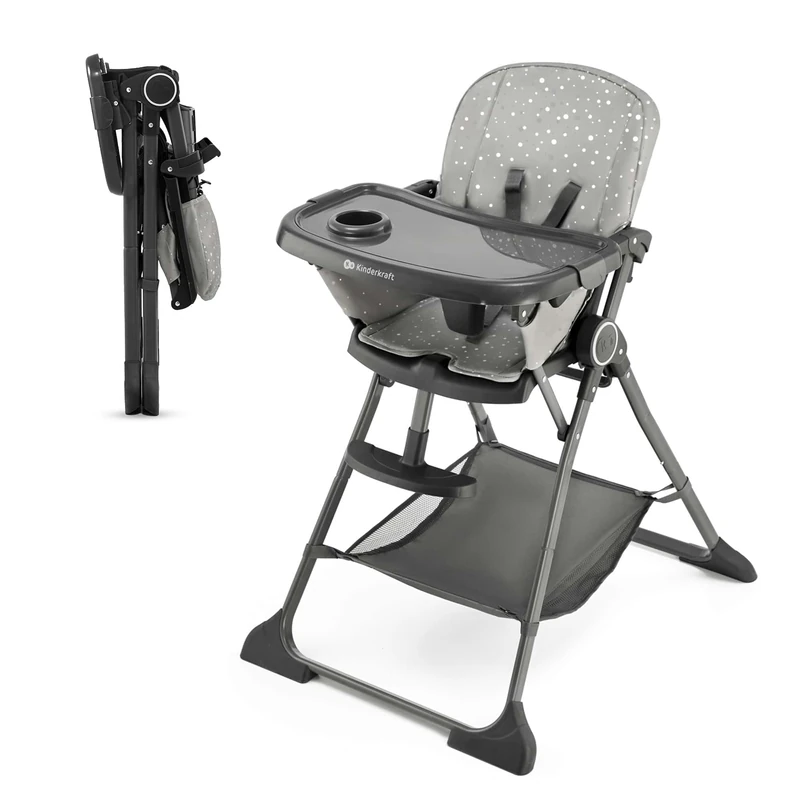 Tronas Brand Kinderkraft. Baby Baby Model Foldee Gray - Image 1