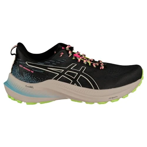 ASICS GT 2000 12 Woman Running Shoes Beige Yellow