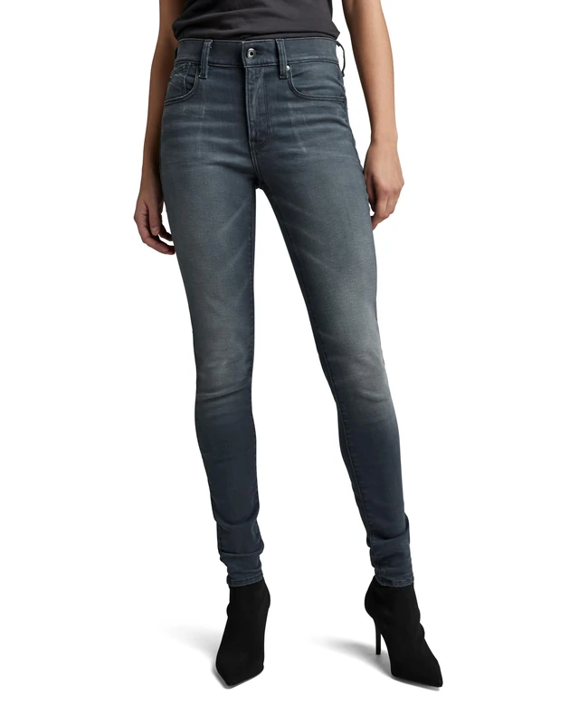 G-Star Women's Lhana Skinny Jeans, Blue (antic chert grey D19079-9882-B145), 24W / 32L