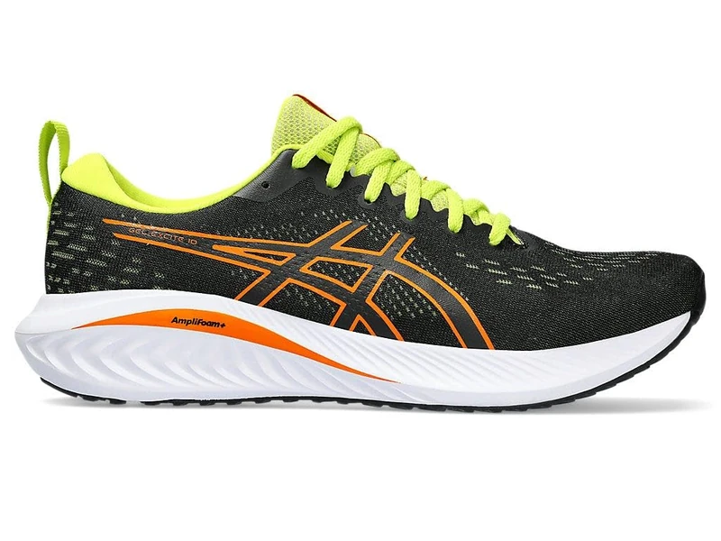 ASICS 1011B600-005 Gel-Excite 10 Men Black/Bright Orange UK 5