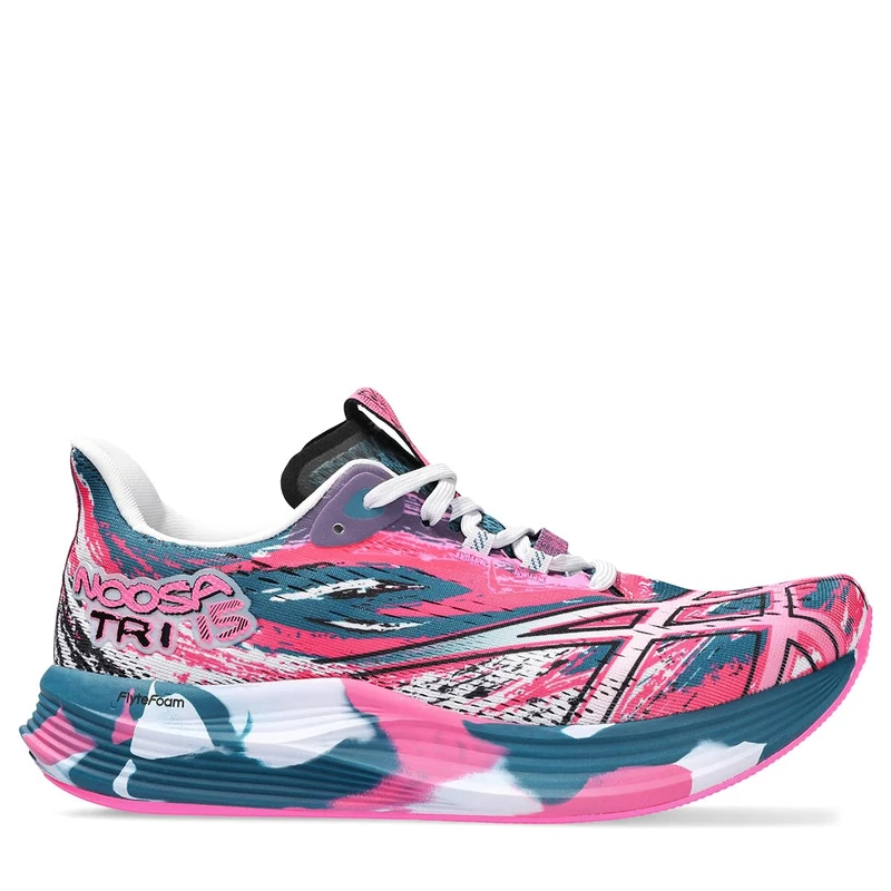 ASICS Noosa TRI 15 Woman Running Shoes Blue Pink