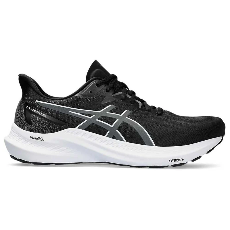 ASICS GT 2000 12 Man Running Shoes Black Grey