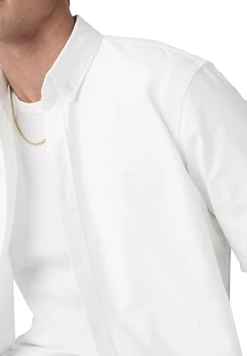 Levi's Men's 551Z Relaxed Straight Jeans, Bright White, L