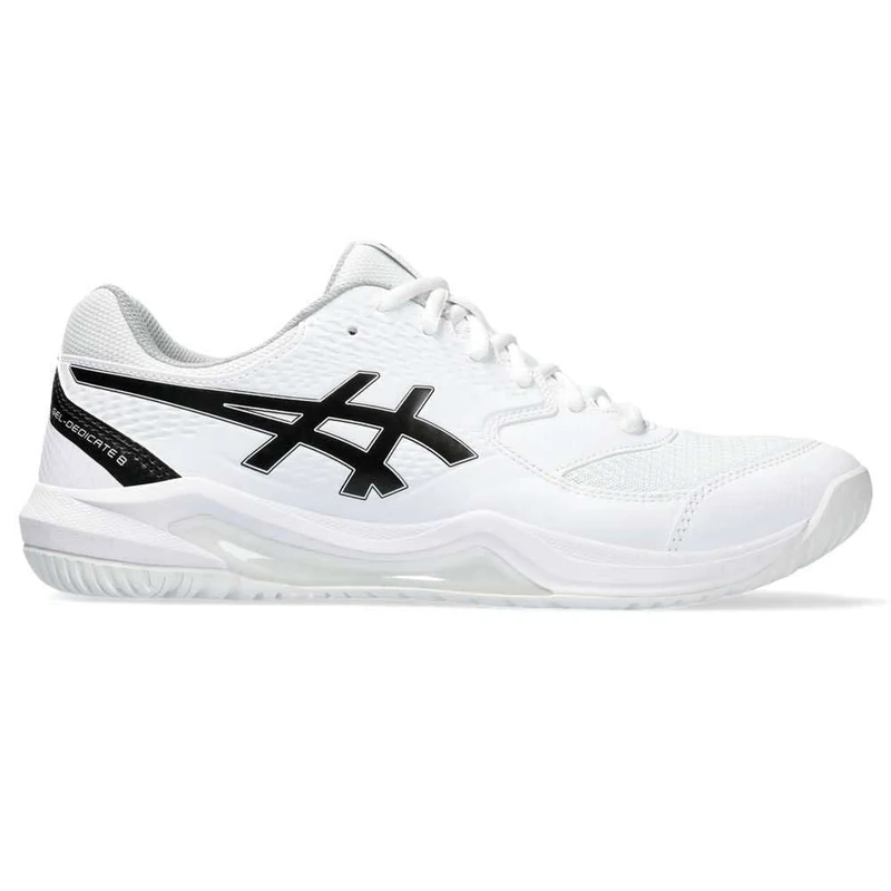 ASICS Gel-Dedicate 8 Sneaker White Black