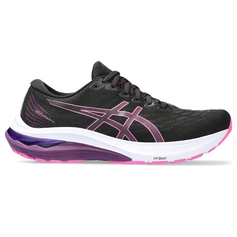 ASICS 1012B271-007 GT-2000 11 Women Black/HOT Pink UK 5.5