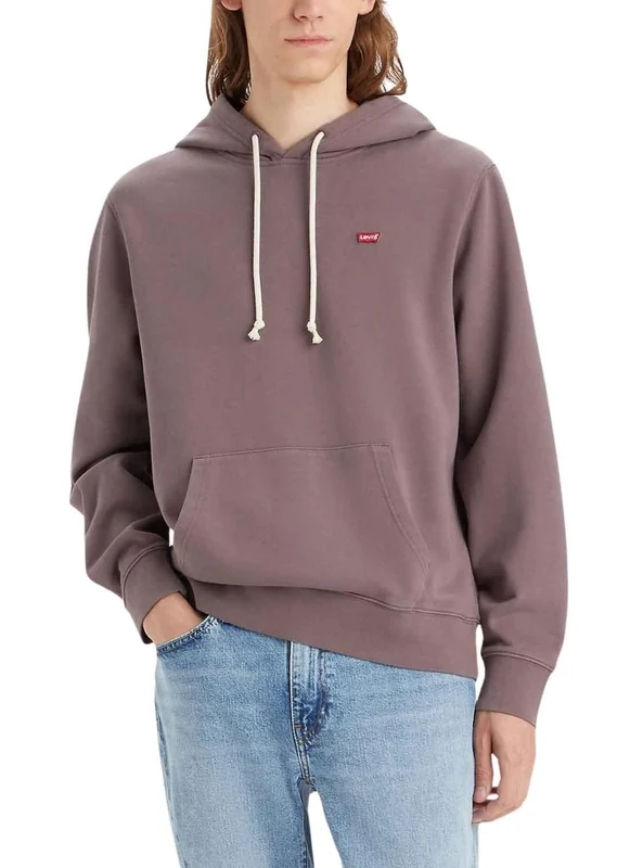 Levi's Men's Original Sweatshirt Hoodie, Sparrow, XS