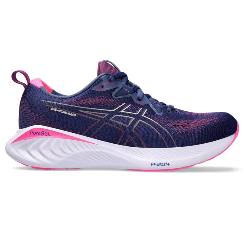 ASICS Cumulus 25 Woman Running Shoes Purple White