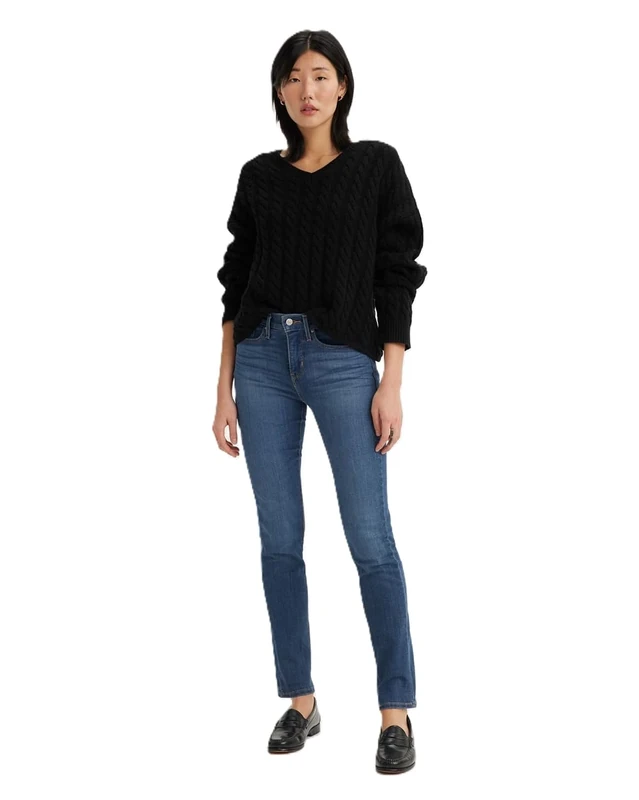 Levi's Women's 312 Shaping Slim, Lapis Amidst, 29W / 32L