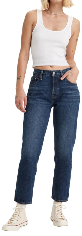 Levi's Women's 501 Crop Jeans, Up We Go No Dx, 26W / 26L
