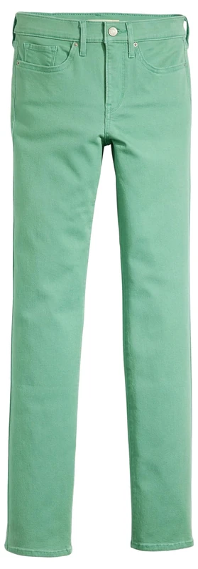 Levi's Women's 314 Shaping Straight Jeans, Beryl Green, 31W / 32L