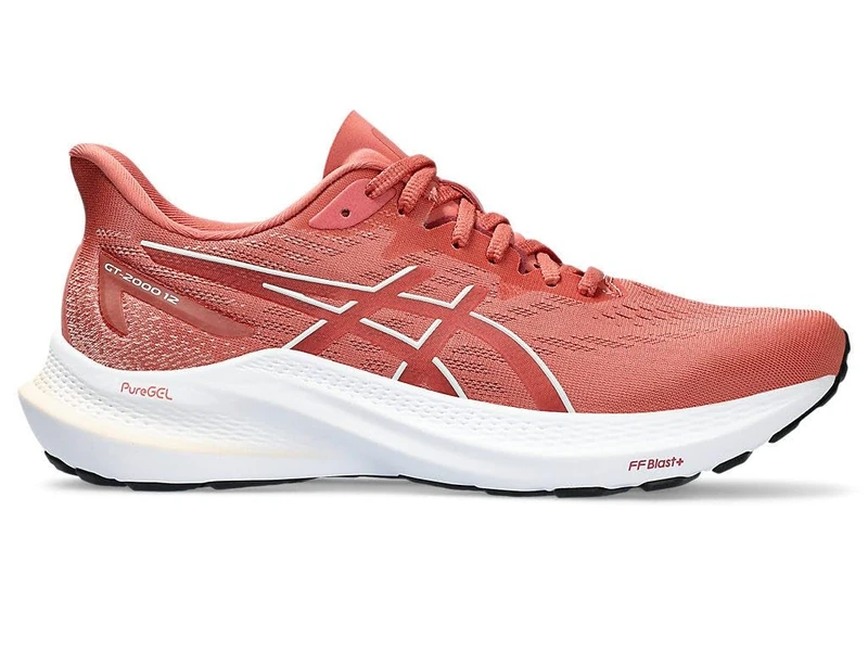 ASICS GT 2000 12 Woman Running Shoes White Red - Image 1