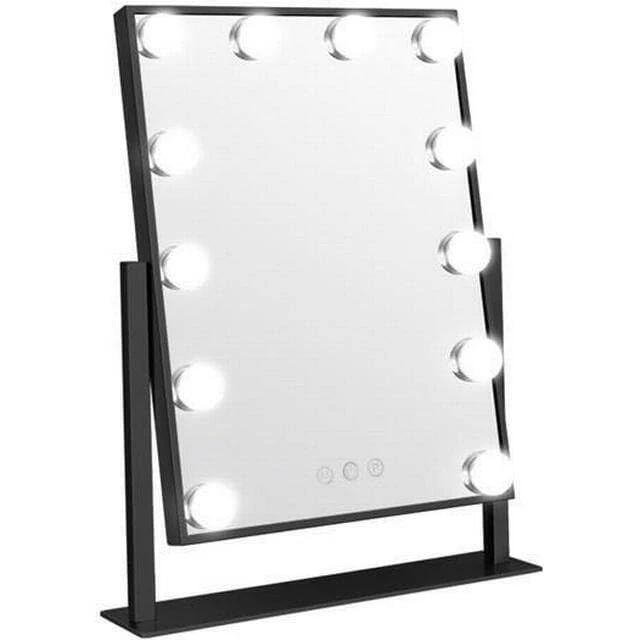 Cimi Gillian Jones - LED Light Hollywood Mirror Black