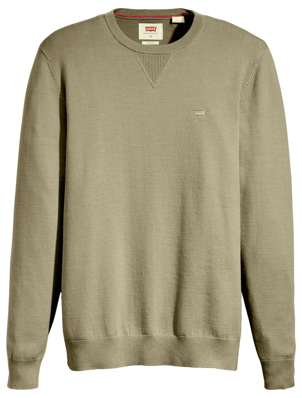 Levi's Men's Lightweight Hm Sweater Sweaters, Smokey Olive, M