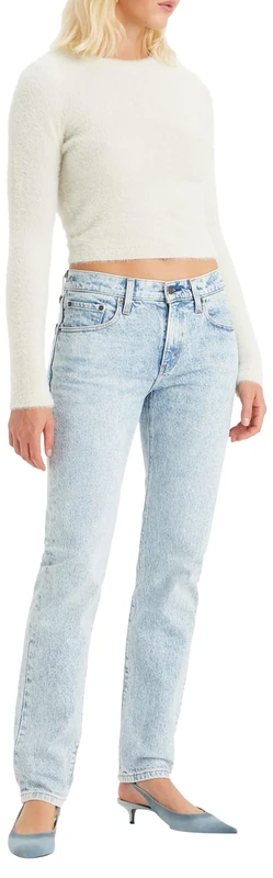 Levi's Women's Middy Straight Jeans, That's Fashion, 26W x 31L