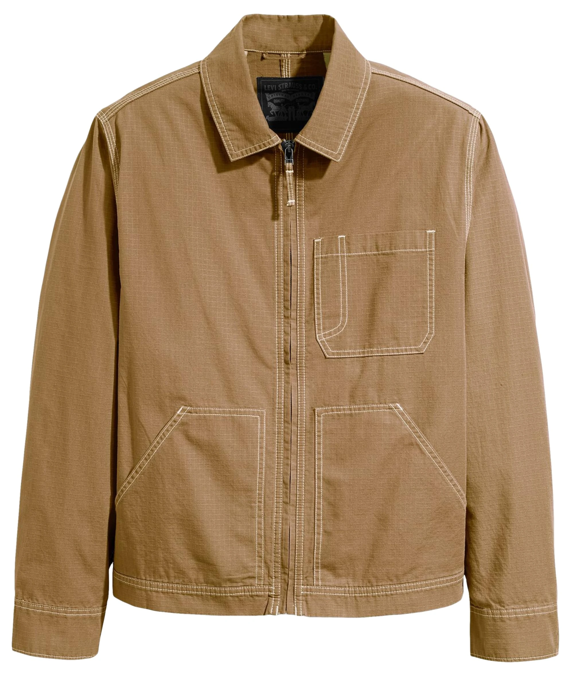 Levi's Men's Huber Utility Jackets, Otter, S