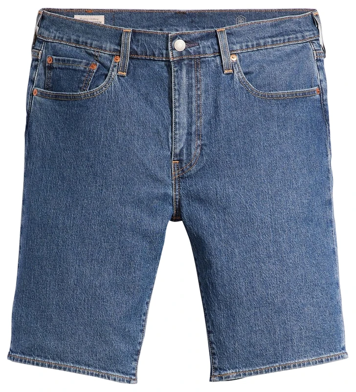 Levi's Men's 405 Standard MID Length, Blue Core Cool Short, 38W