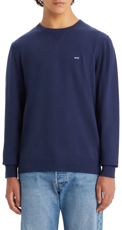 Levi's Men's Lightweight Hm Sweater Sweaters, Naval Academy, S