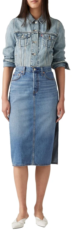 Levi's Women's Side Slit, Artist Divided, UK 6
