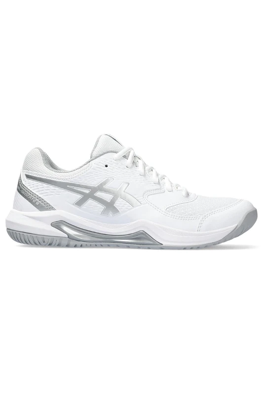 ASICS Dedicate 8 Woman Tennis Shoes White Silver