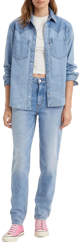 Levi's Women's 80s Mom Jeans, How's My Driving, 25W / 30L