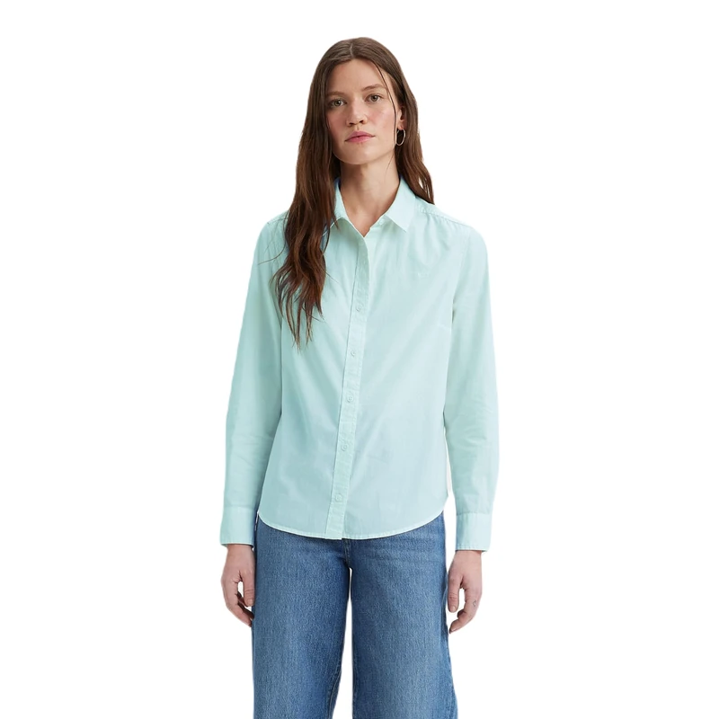 Levi's Women's Classic Fit Shirt, ICY Morn, S