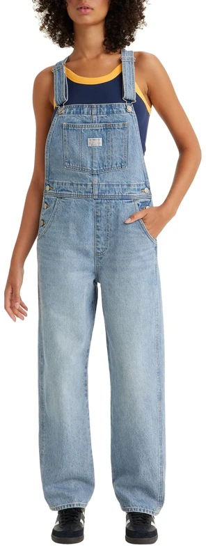 Levi's Women's Vintage Overalls, Z6765 Light Indigo, XS