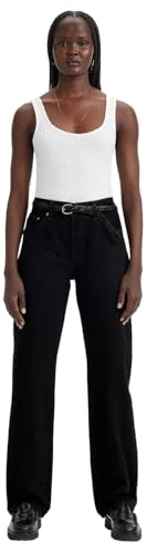 Levi's Women's 501 90's Jeans, Rinsed Blacktop, 31W / 32L