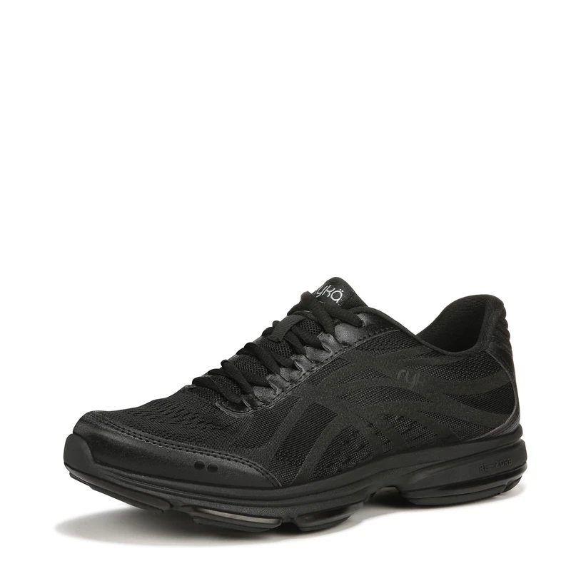 Ryka Womens Devotion Plus 3, Black/Black, 6.5 Wide