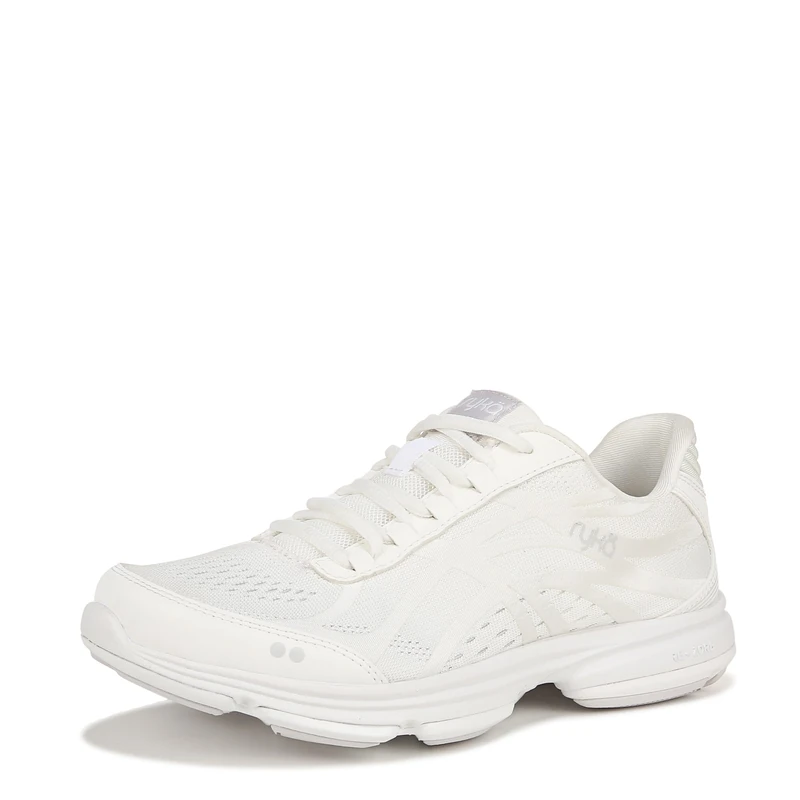 Ryka Women's Devotion Plus 3 Sneaker, Bright White, 3.5 UK