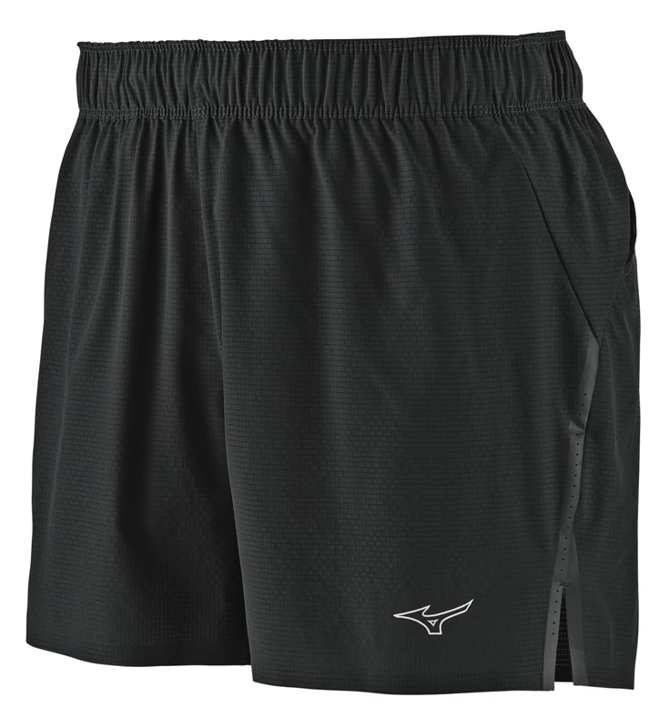 Mizuno Men's Performance 5in Short + Liner, Black, Medium