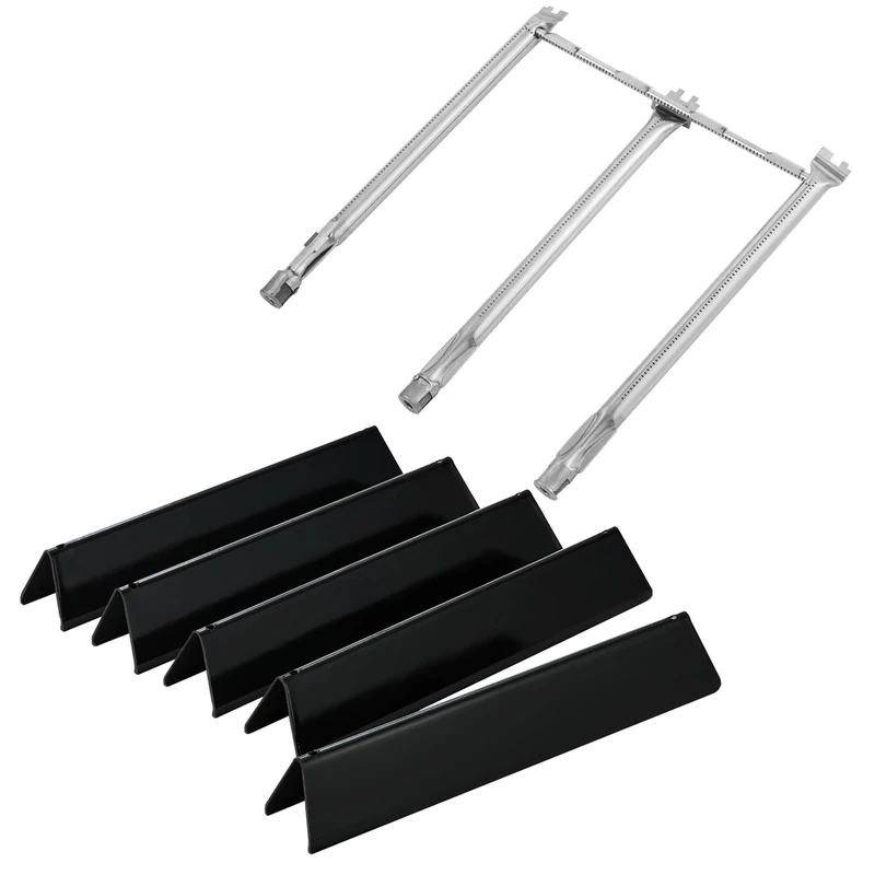 Oklagarden Flavorizer Bars and Burner Set for Weber Spirit II