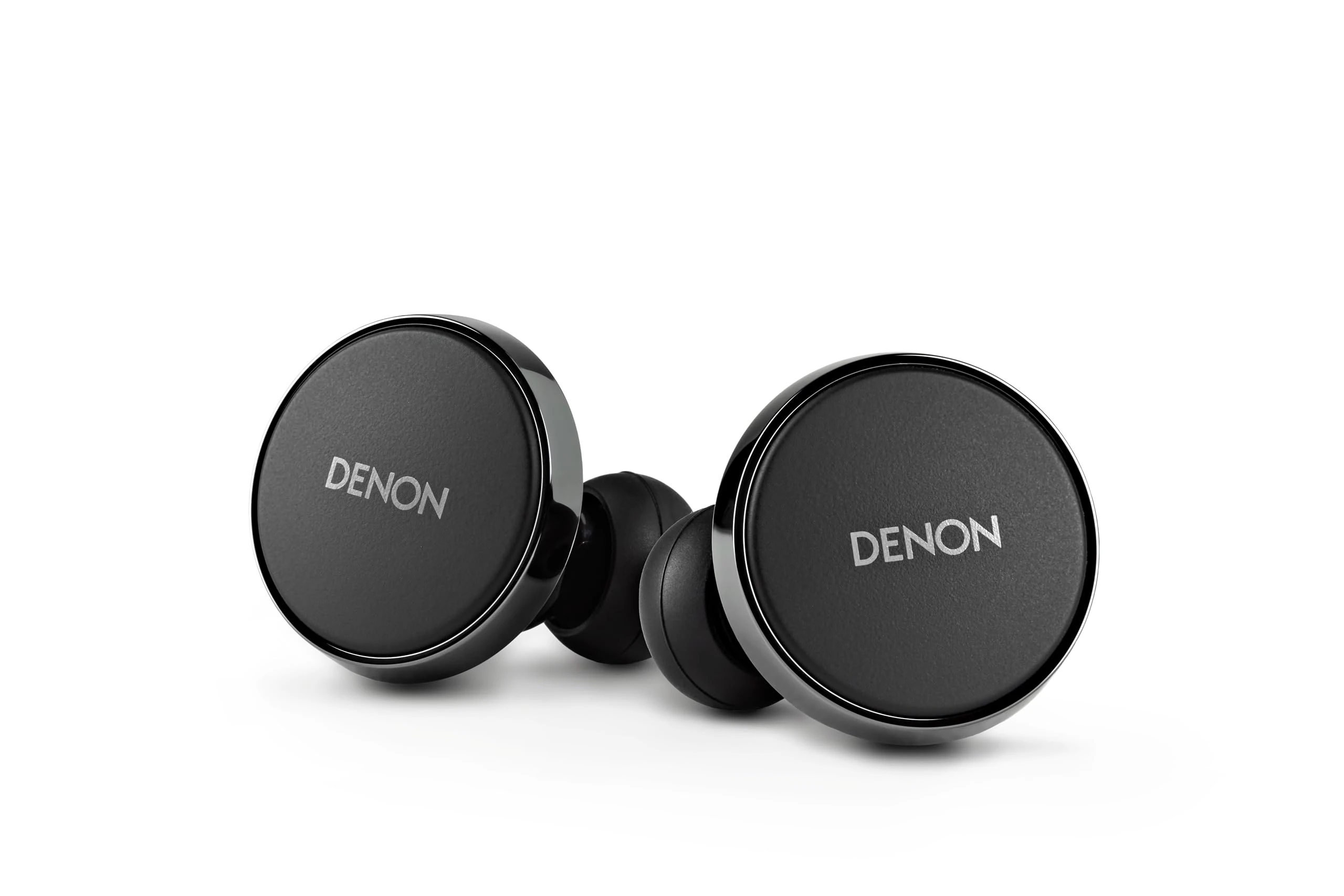 Denon PerL Pro True In Ear Wireless Earbuds, Personalised Sound Profile, Noise Cancelling Earbuds, Water Resistant Earphones, with Built in Microphones and Long Battery Life, Black