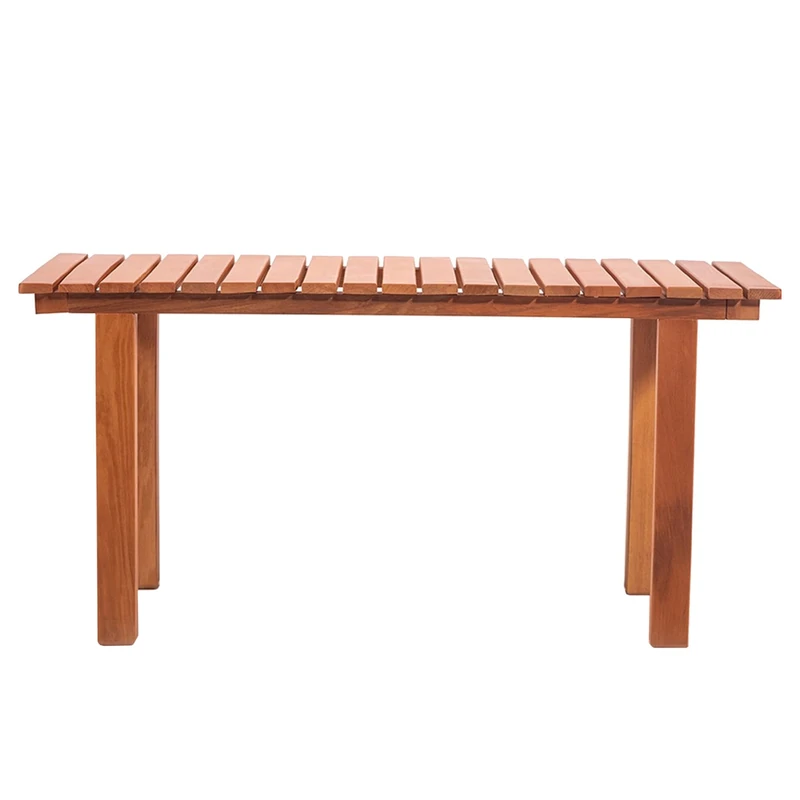 WELL HOME MOBILIARIO & DECORACIÓN Garden Table, Beechwood, Brown - Image 1
