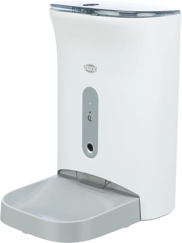 TRIXIE practical automatic feeder TX8 SMART 2.0, 4.5 l/24 × 38 × 19 CM, white/grey - 24344