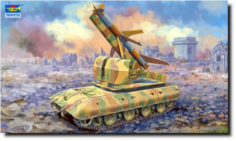 Trumpeter 1:35 - Flakpanzer w/Flakrakete Rheintocher 1