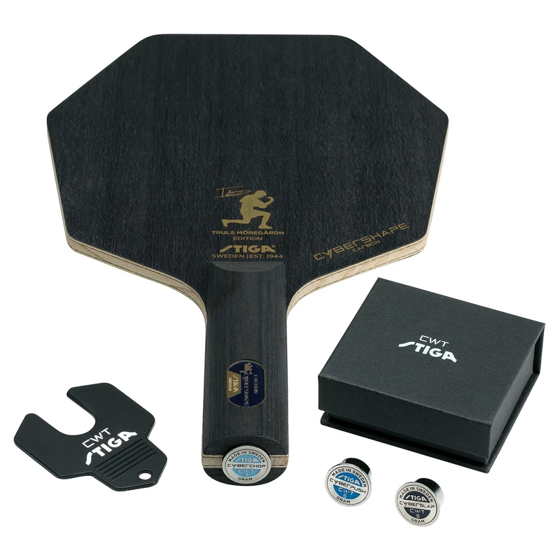 Stiga Cybershape Carbon CWT Truls Edition Table Tennis Wood - Classic Straight