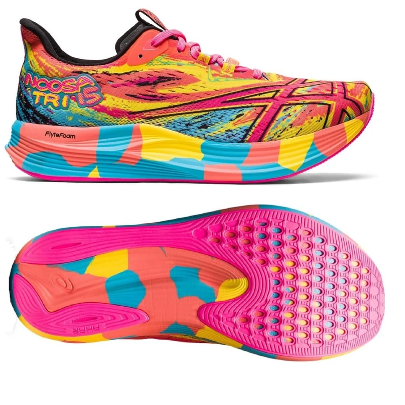 ASICS Noosa Tri 15 Men's Running Shoes - Blue Yellow