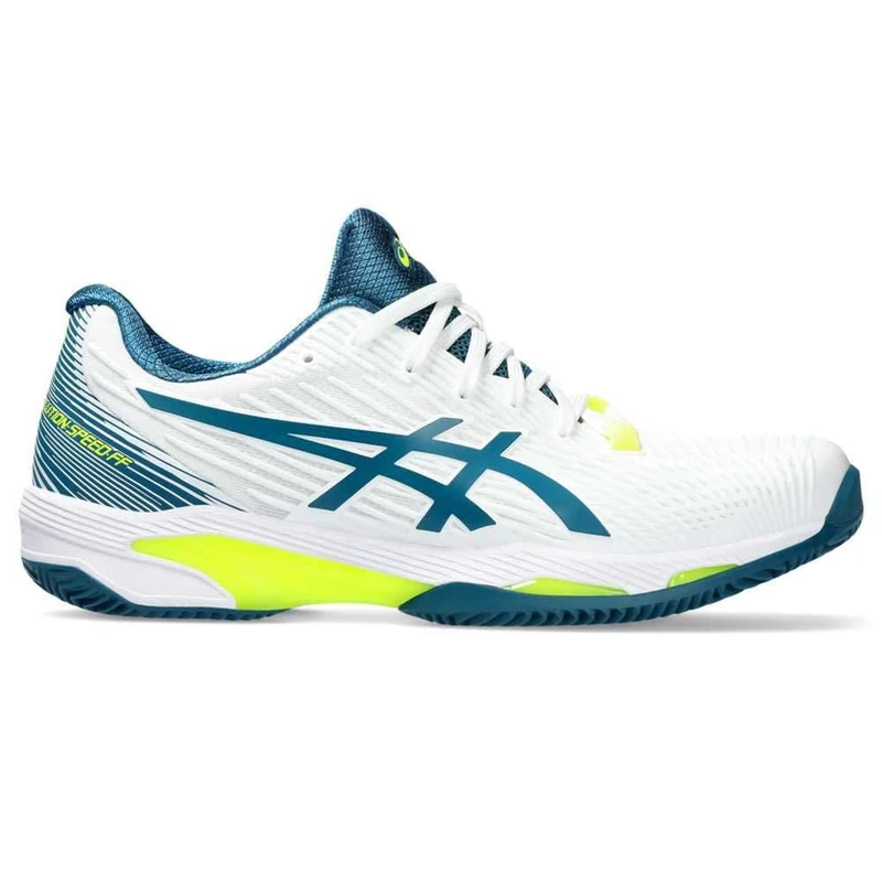 ASICS Solution Speed FF 2 Clay Uomo Man Tennis Shoes White Blue - Image 1