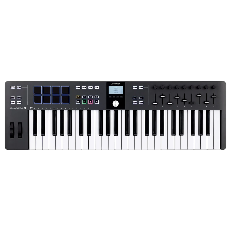 Arturia KeyLab Essential 49 Mk3 Black - Midi Keyboard