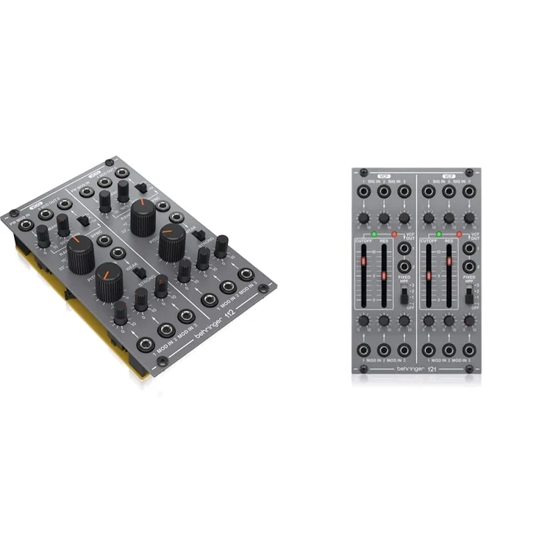 Behringer 112 & 121 Legendary Analog Dual VCO & VCF Modules for Eurorack