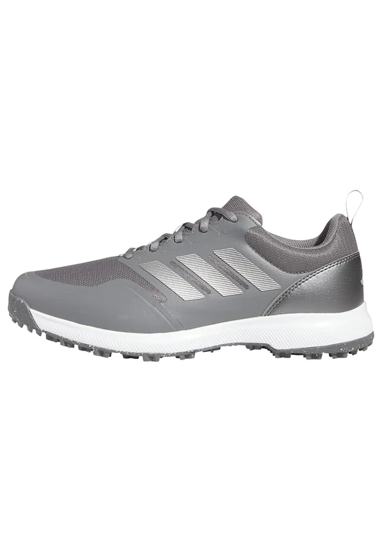 adidas Men's Tech Response SL 3.0 Wide Golf Shoes, Grey Four/Silver Metallic/Solar Gold, 12 UK