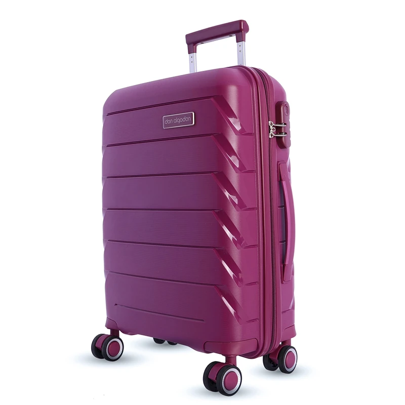 Don Algodon Maletas de Viaje Cabina - Maleta Cabina 55x40x20, Women’s Luggage- Carry-On Luggage, Fucsia, Cabina - MLX8050010