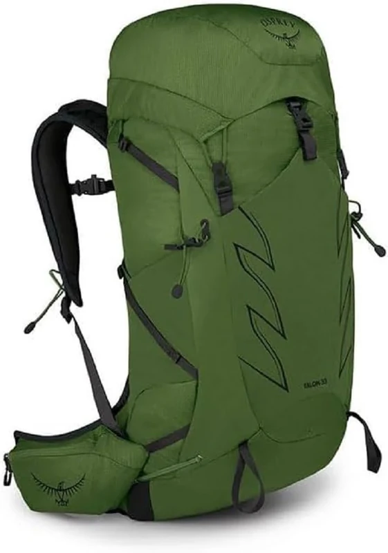 Osprey Talon 33 Men's Hiking Backpack Green Belt/Black L/XL