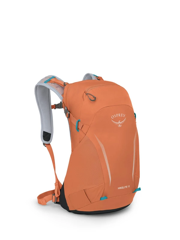 Osprey Hikelite 18║Unisex Hiking Backpack ║Color Koi Orange/Blue Venture ║ One size ║ Capacity/Volume 18L
