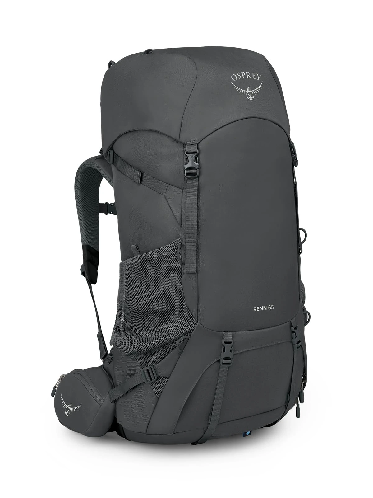 Osprey Renn Women's Backpack, 65L, Dark Charcoal/Gray Wolf, O/S