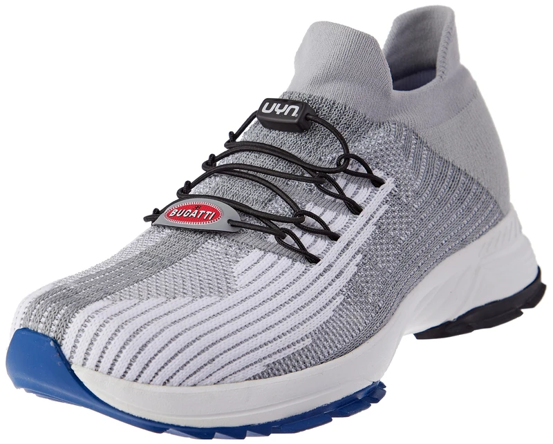 UYN FOR BUGATTI Y100164-W000 PACE White Sole Sneaker Men White UK 7.5