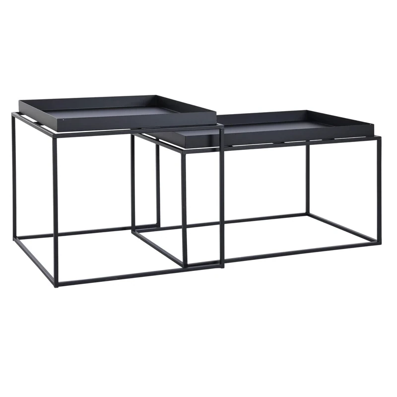 DKD Home Decor Set of 2 Tables, Standard