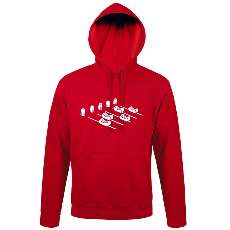 shirt84 Music Mixing Desk Men's Hoodie, red, XXXXL