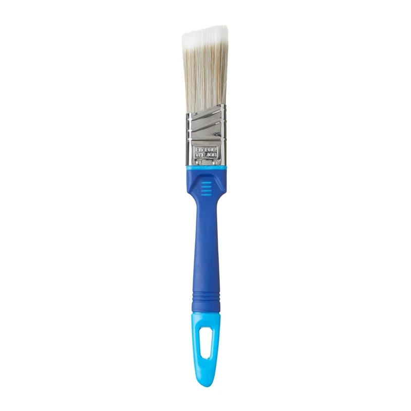 Fit For The Job 1 inch No Bristle Loss DIY Cutting In Paint Brush For A Smooth Finish Painting with Emulsion, Gloss and Satin Paints on Walls, Ceilings, Furniture, Wood & Metal, 1" 25mm